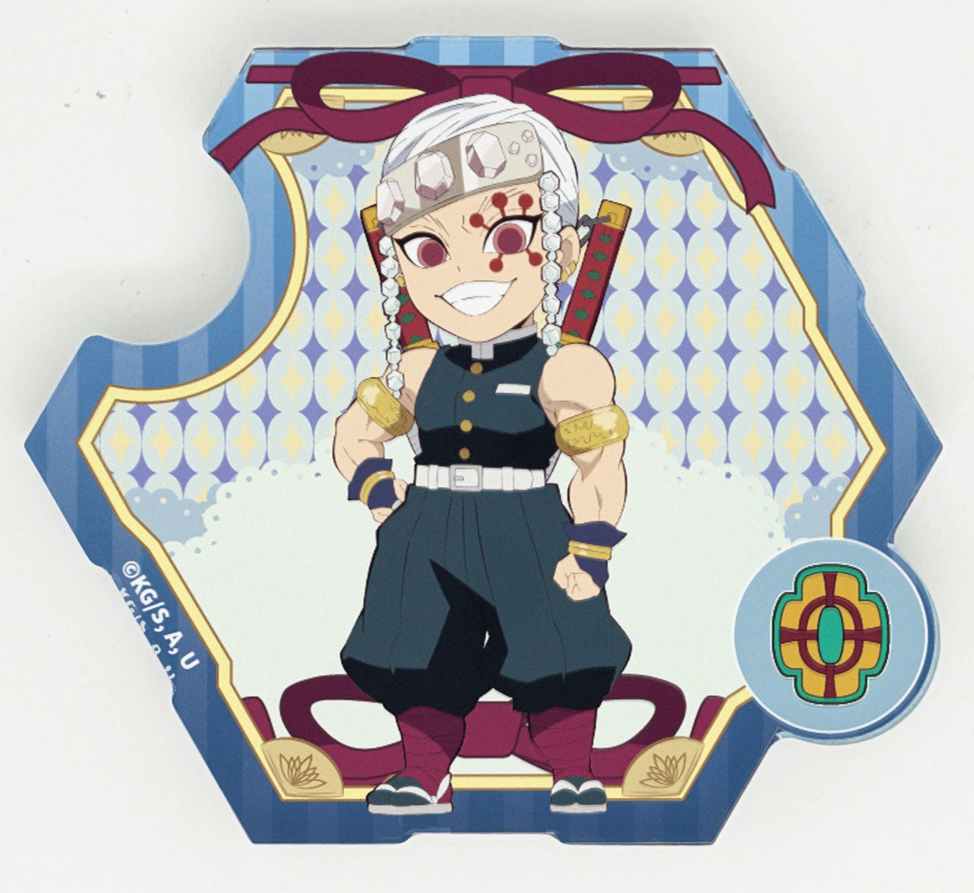 Demon Slayer - Retro Poster Refrigerator Magnet (Box of 8)