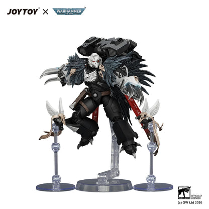 Raven Guard Chapter Master Aethon Shaan with Claws of Severax and Heavy Bolt Pistol