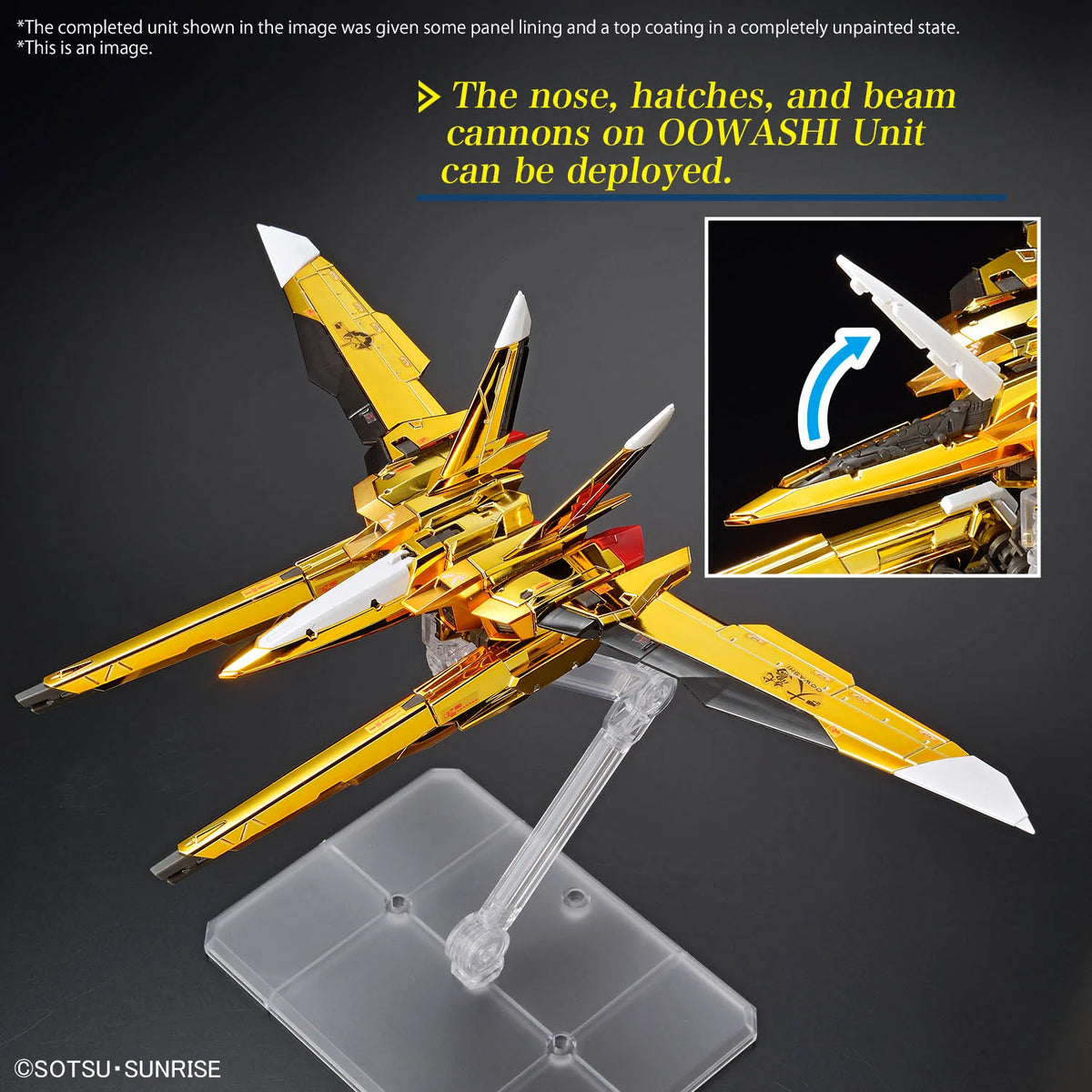 RG 1/144 Akatsuki Gundam Oowashi Unit Model Kit