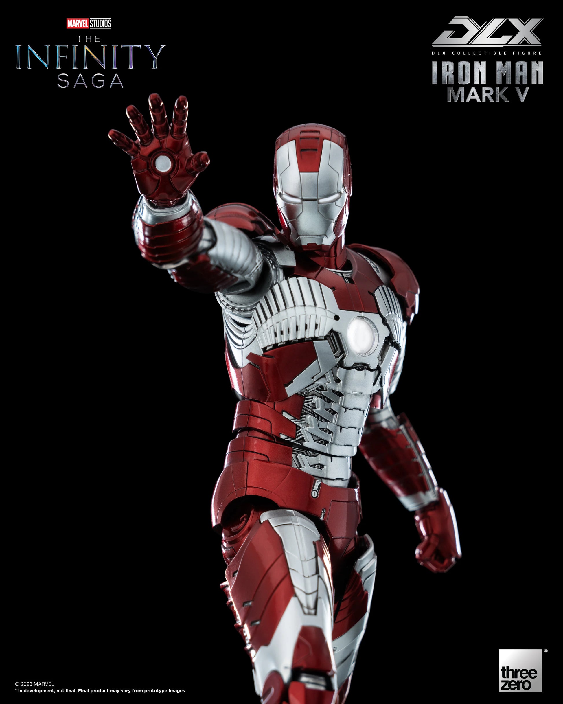 threezero DLX Iron Man Mark 5 Action Figure