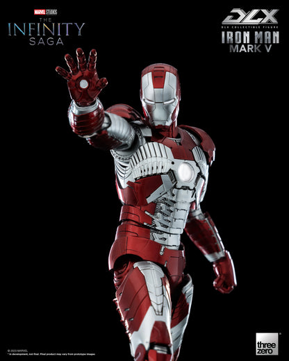 threezero DLX Iron Man Mark 5 Action Figure