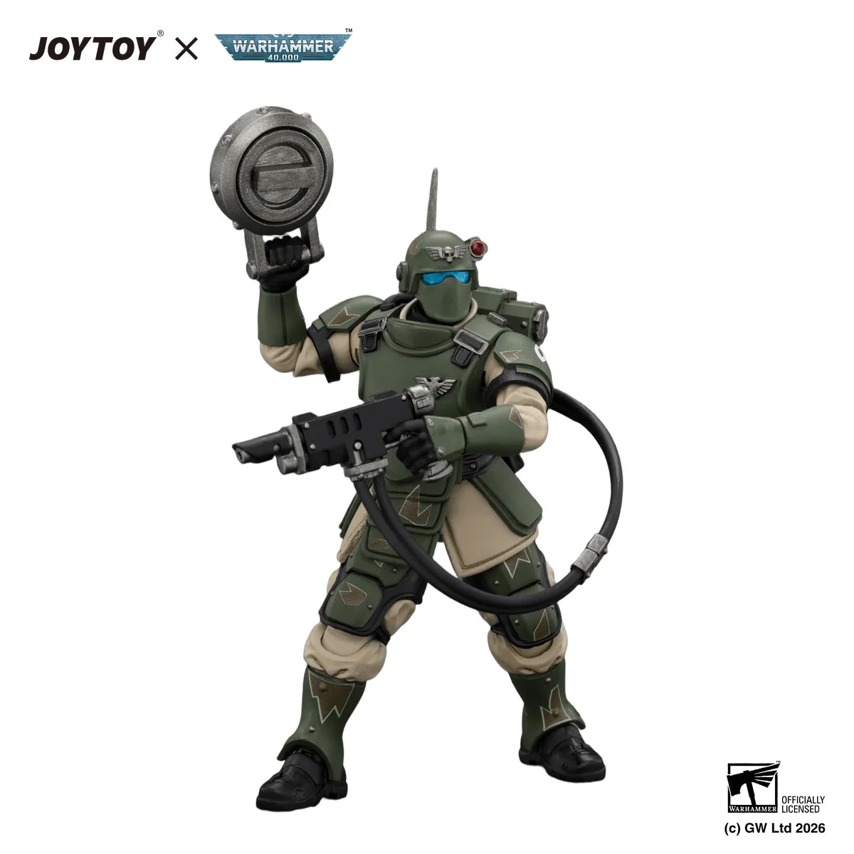 Astra Militarum Kasrkin 6 with Hot-shot Laspistol