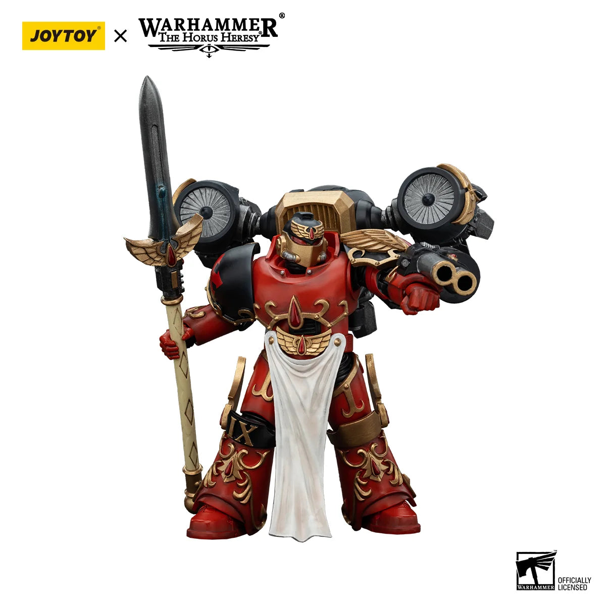 JOYTOY Warhammer 40K Blood Angels Dawnbreaker Champion Action Figure
