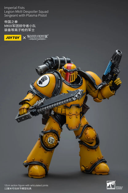 JOYTOY Imperial Fists Legion MkIII Despoiler Squad Sergeant Action Figure