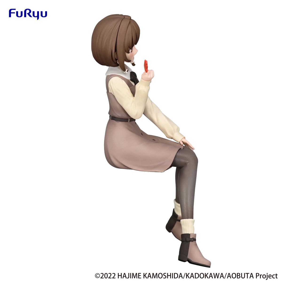 Rascal Does Not Dream Series Noodle Stopper Figure -Kaede Azusagawa Autumn Outfit ver.ー