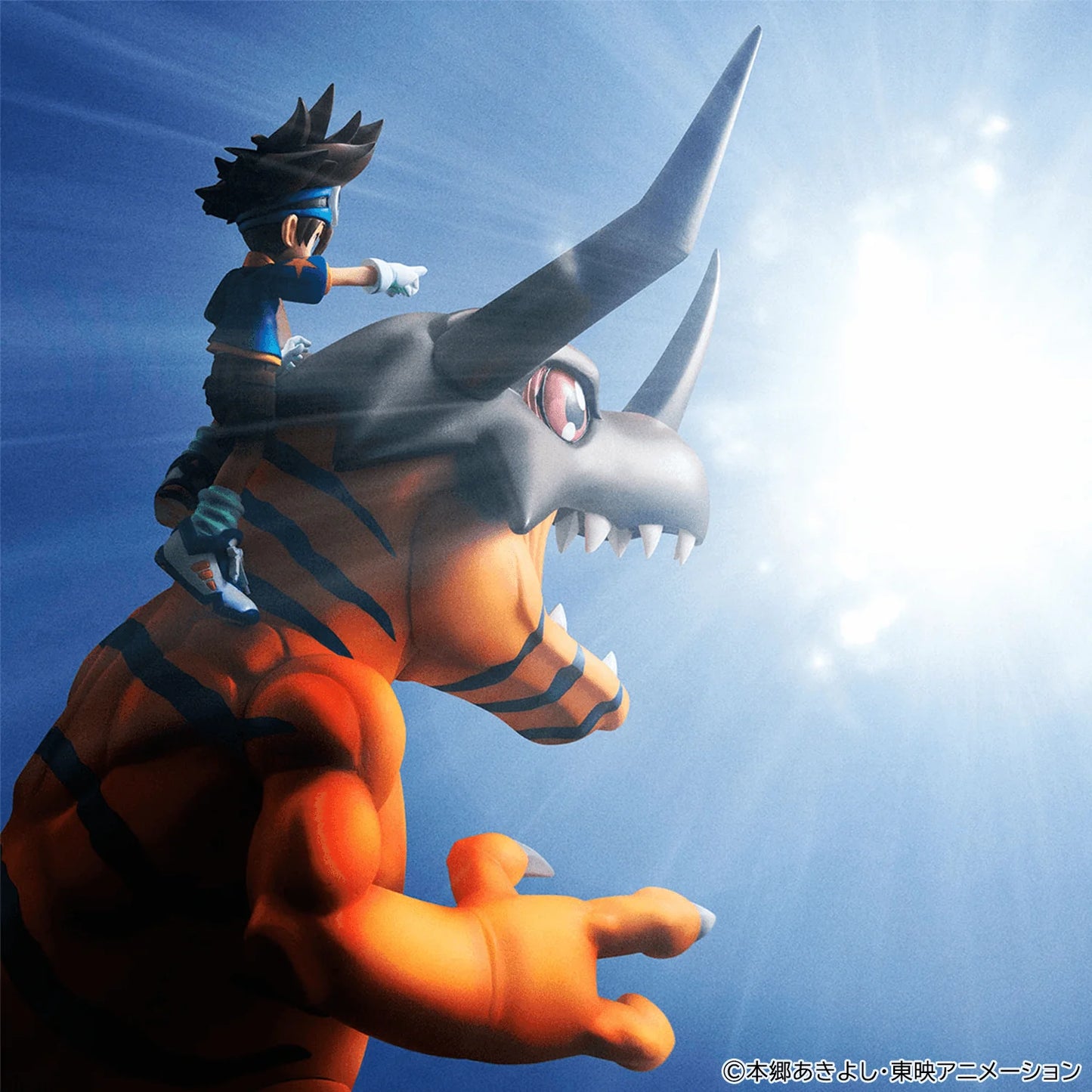 Precious G.E.M. Series Digimon AdventureGreymon & Taichi Yagami （Repeat）