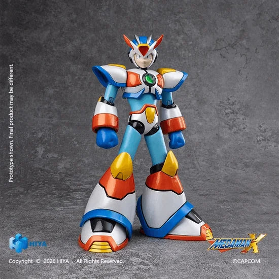 None Scale 5.8 Inch Mega Man X series X Max Armor Action Figure