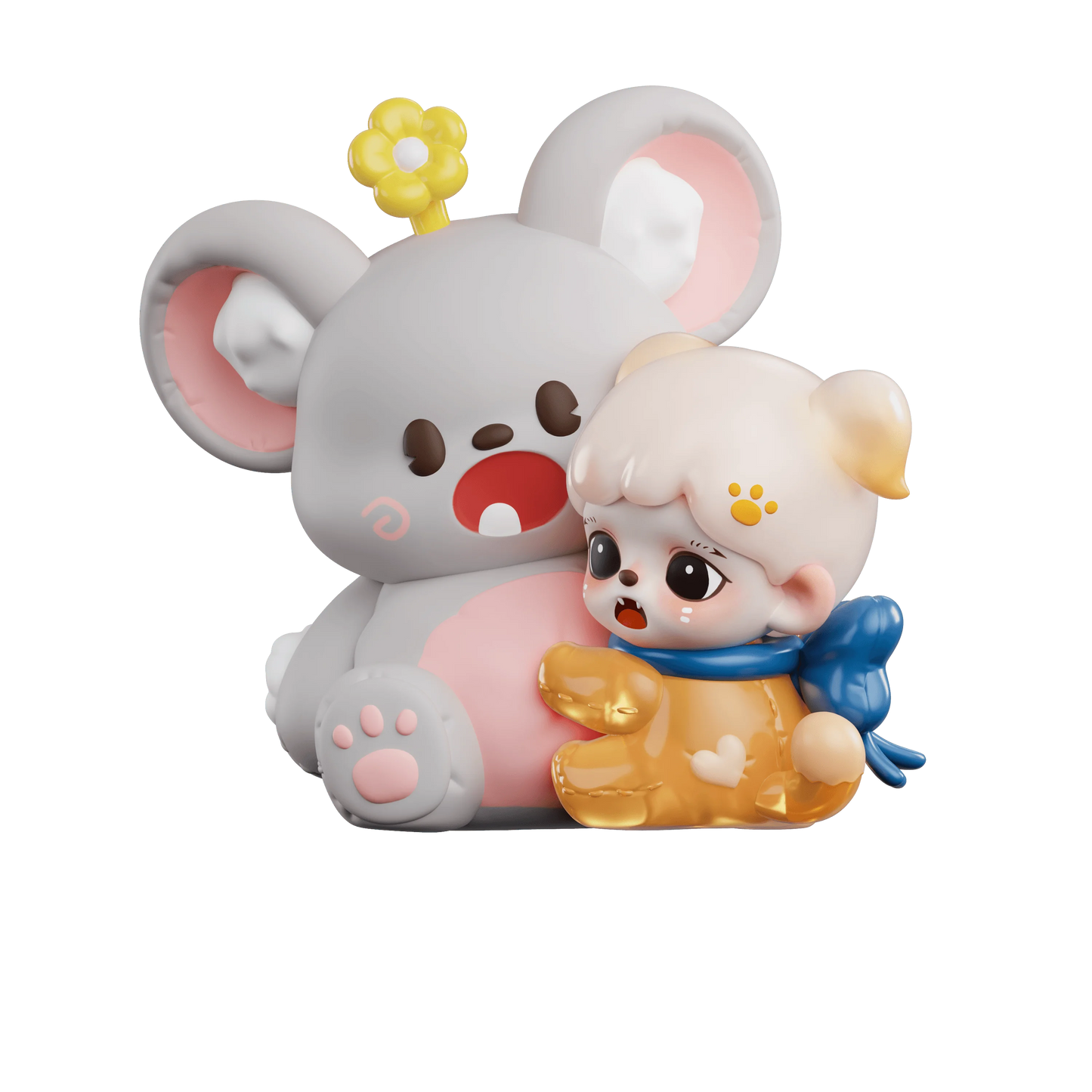 TNT Space Zoraa Meow Cat Face Blind Box Figures