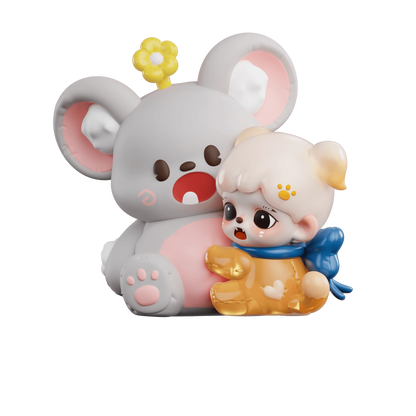 TNT Space Zoraa Meow Cat Face Blind Box Figures