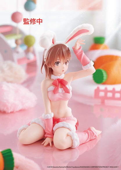 A Certain Scientific Railgun MOFLOCK Figure - Mikoto Misaka (Fluffy Bunny Ver.)
