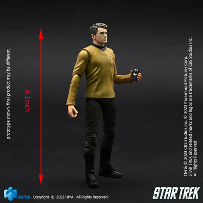 HIYA TOYS Exquisite Mini Series Star Trek 2009 Chekov 1/18 Scale Action Figure