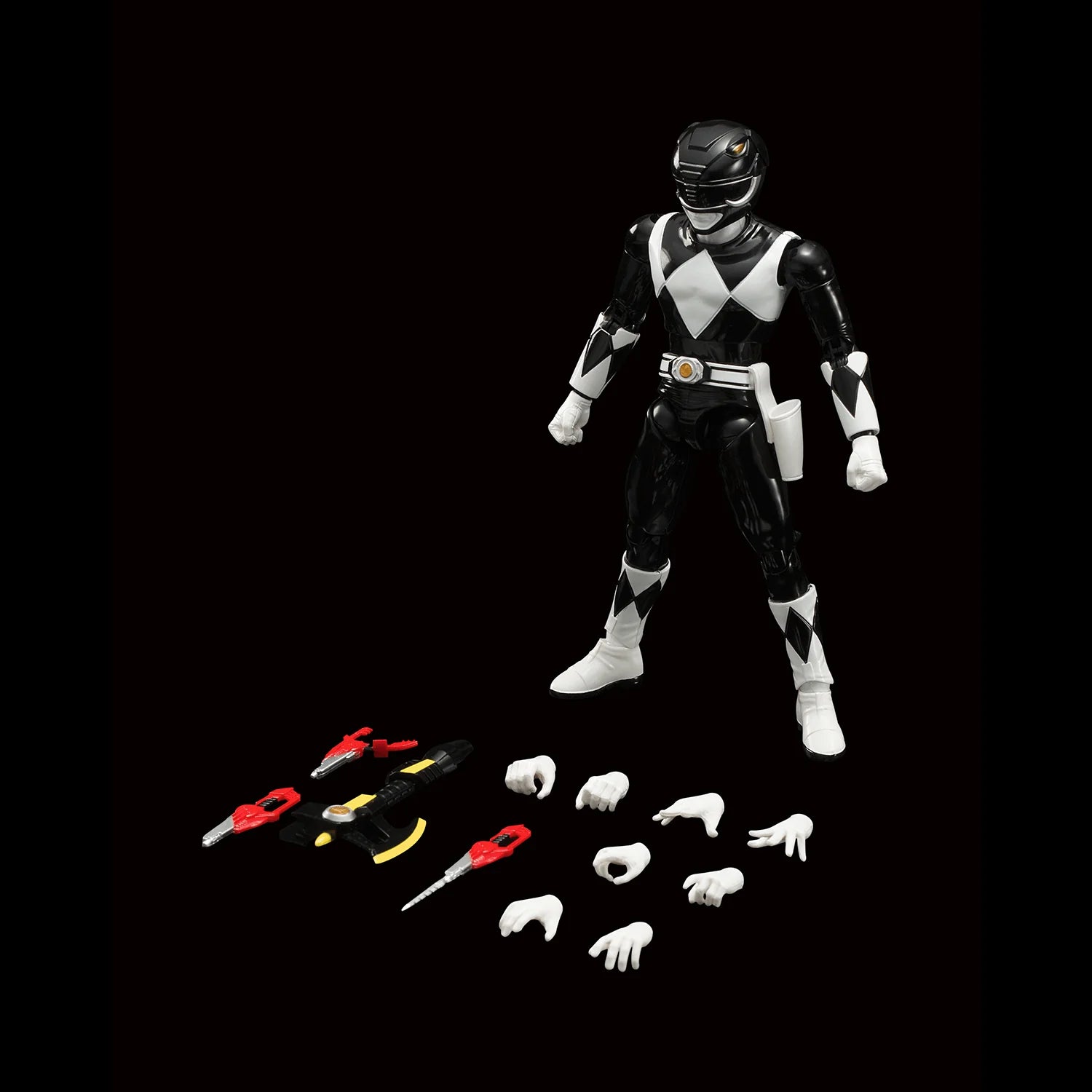 Flame Toys Furai Model Black Ranger Plastic Model Kit