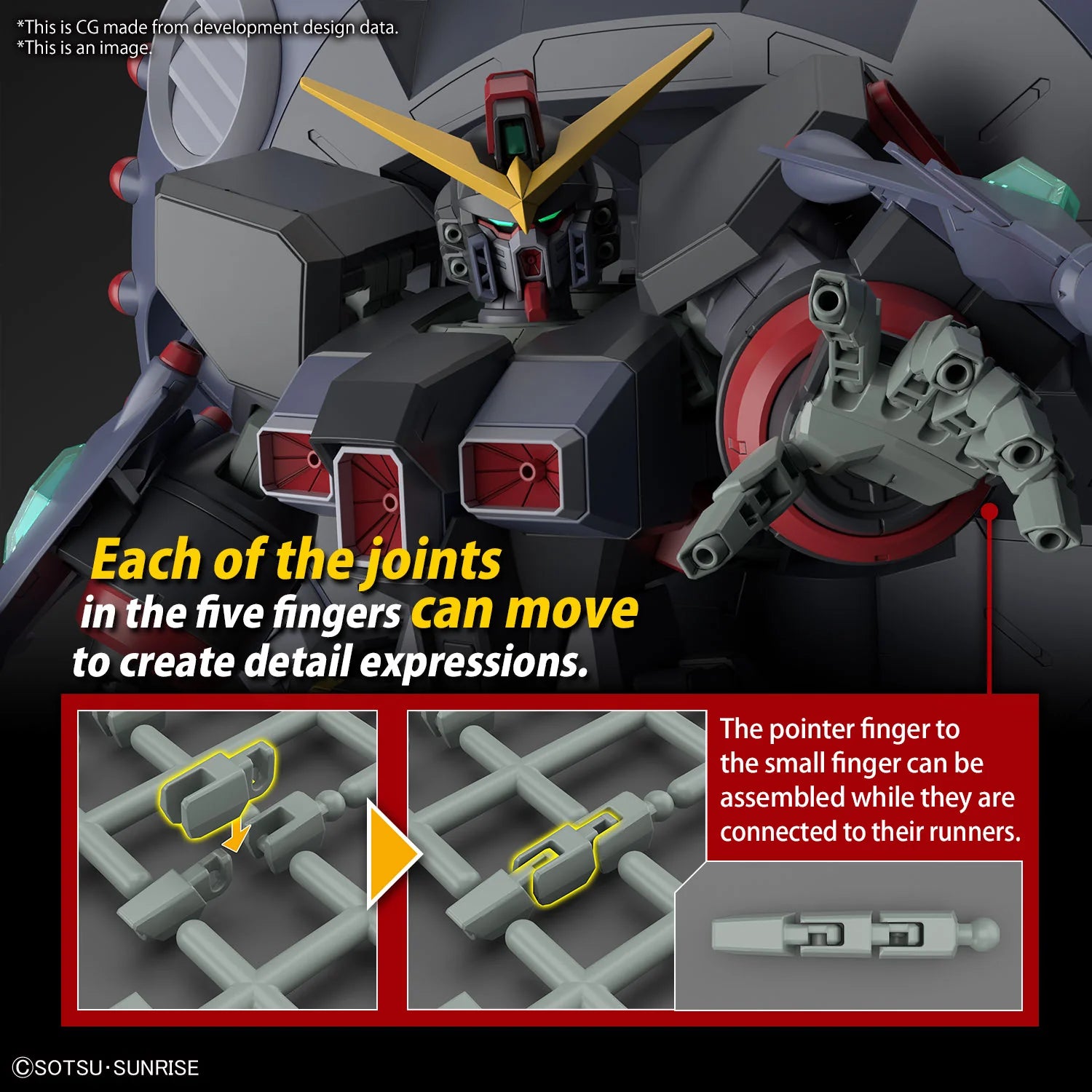 HG 1/144 Destroy Gundam Model Kit