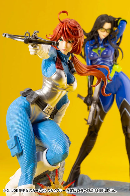 Kotobukiya G.I. Joe Scarlett Sky-Blue Bishoujo Statue
