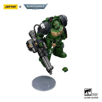 Salamanders Terminator 3 with Power Fist and Assault Cannon