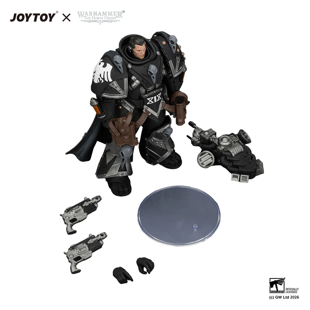 JOYTOY Warhammer 40K Kaedes Nex Blood Crow Action Figure with Fulcrum Hand Cannons