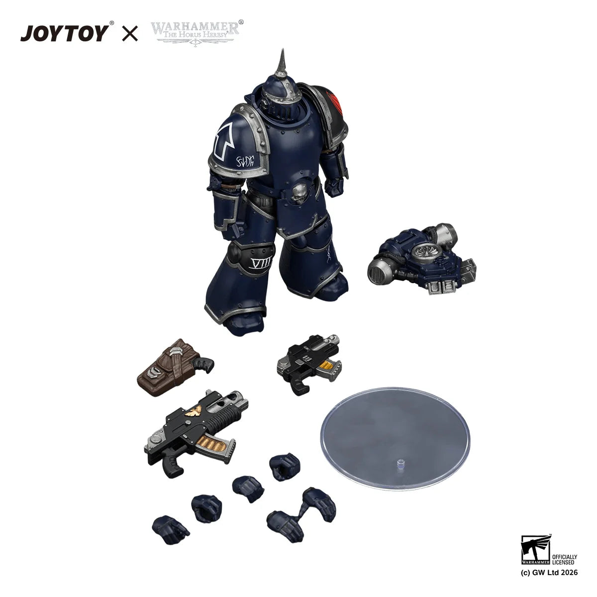 Night Lords MK III Tactical Legionary with Bolter and Bolt Pistol