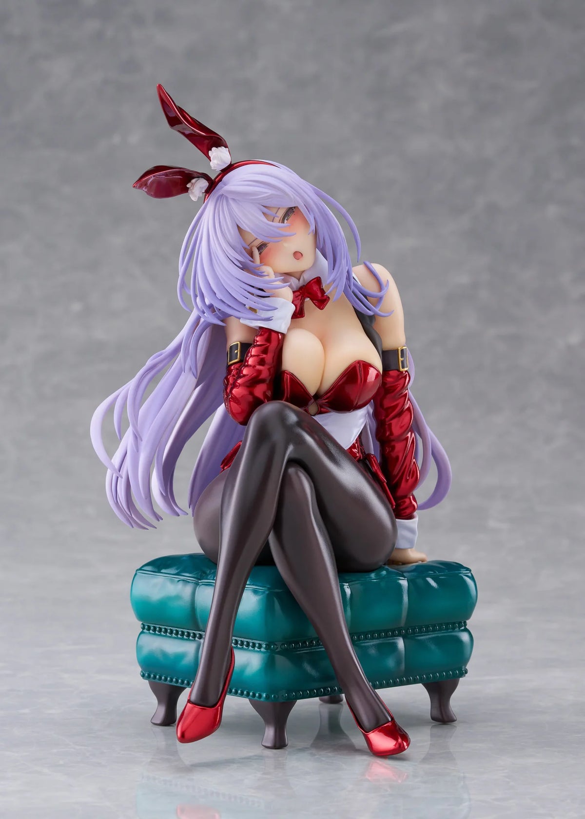 PLUM PMOA Amagasa Tsuduri Bunny Style PVC Scale Figure (Christmas Santa Color)