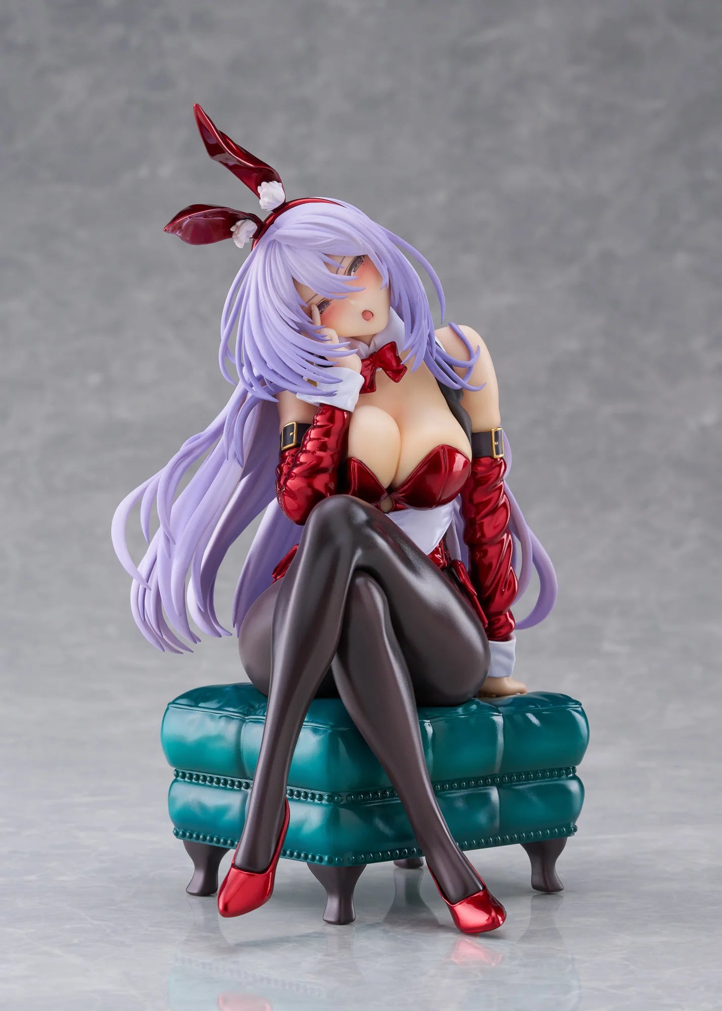 PLUM PMOA Amagasa Tsuduri Bunny Style PVC Scale Figure (Christmas Santa Color)