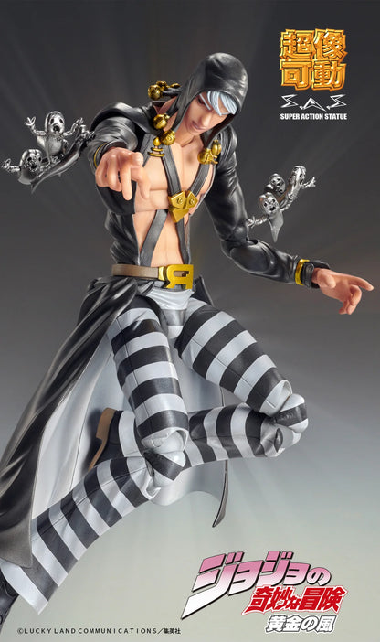Medicos Entertainment Risotto Nero JoJo's Bizarre Adventure Action Figure