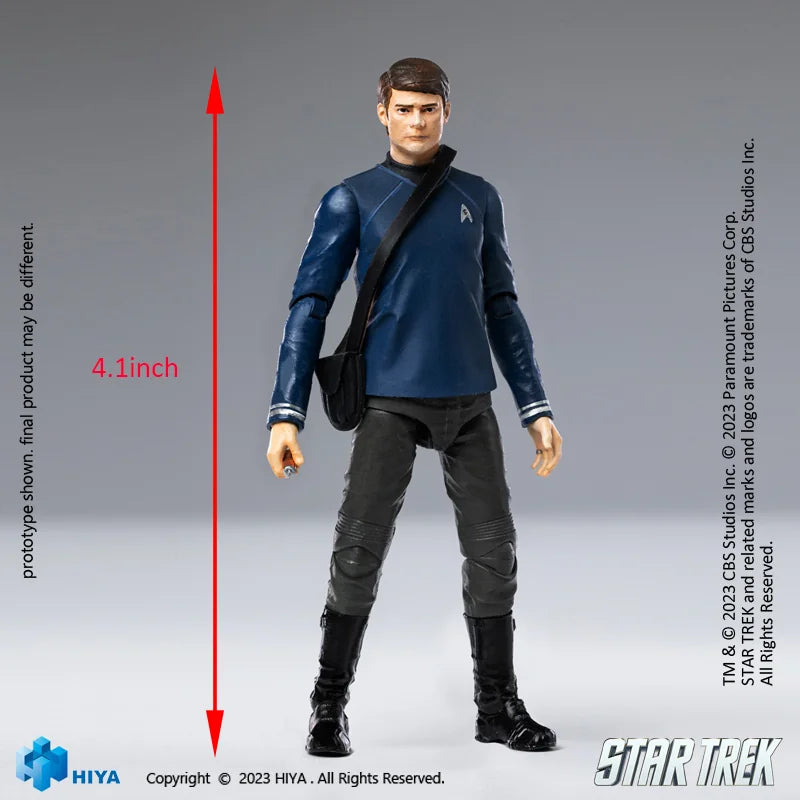 HIYA TOYS Exquisite Mini Series 1/18 Scale Star Trek 2009 McCoy Action Figure