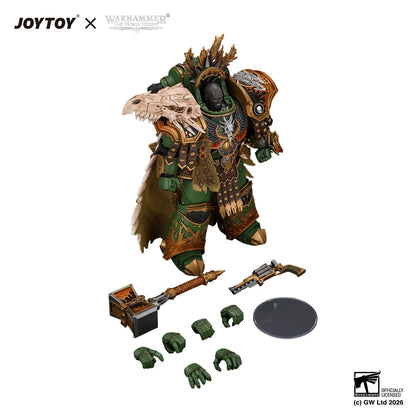Salamanders Vulkan, Primarch of the XVlllth Legion with Dawnbringer, The Furnace's Heart and Dragon's Breath Gauntlet