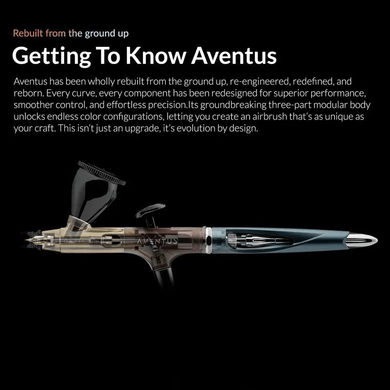 Gaahleri Aventus Crimson Crown Dual Needle Airbrush (0.2mm & 0.4mm)