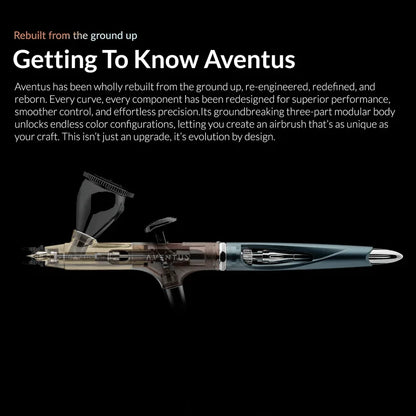 Gaahleri Aventus Crimson Crown Dual Needle Airbrush (0.2mm & 0.4mm)