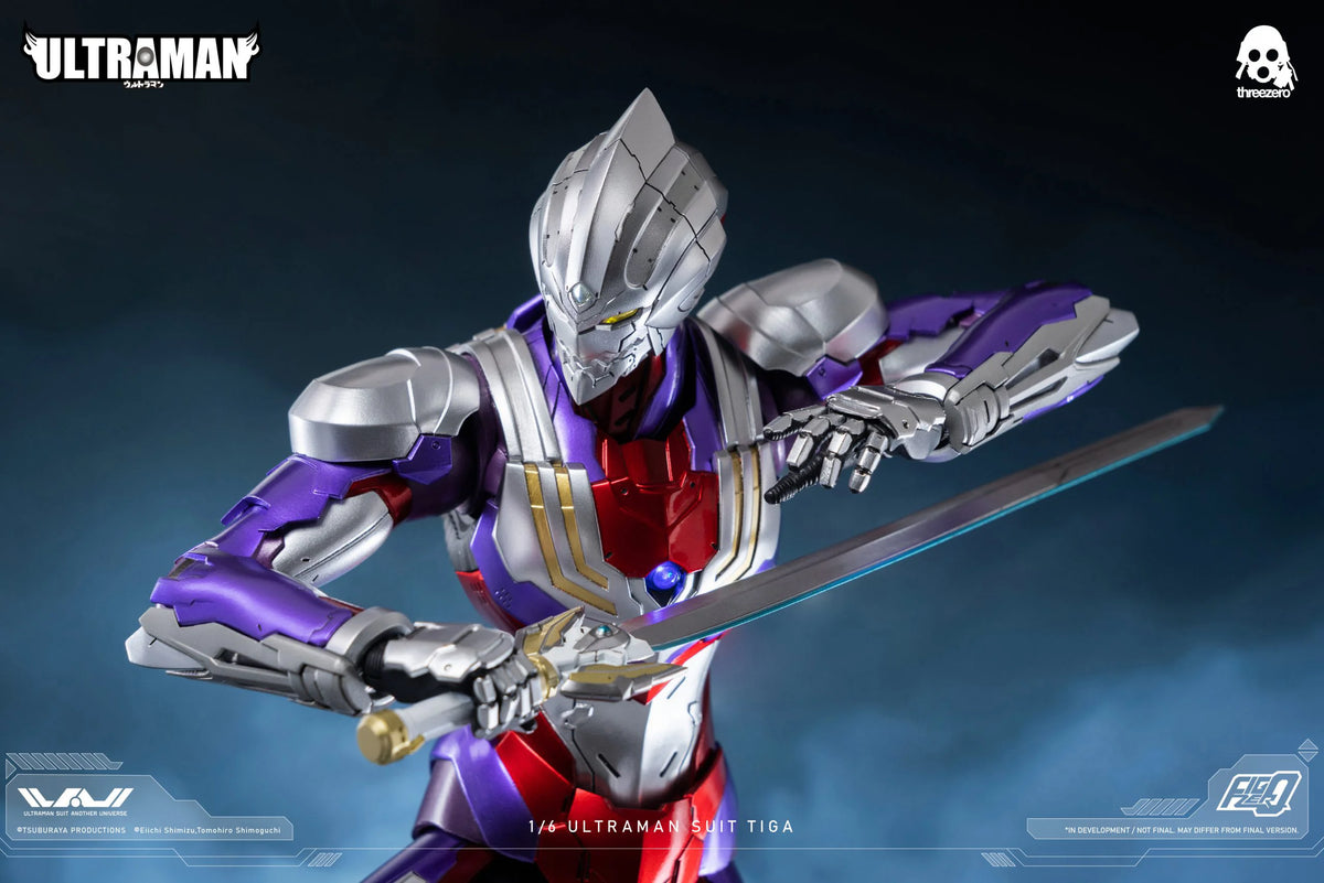 ThreeZero FigZero 1/6 Ultraman Suit Tiga Action Figure