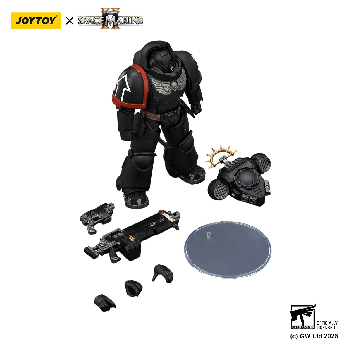 Game Edition Raven Guard Heavy Intercessor with Heavy Bolt Rifle and Bolt Pistol
