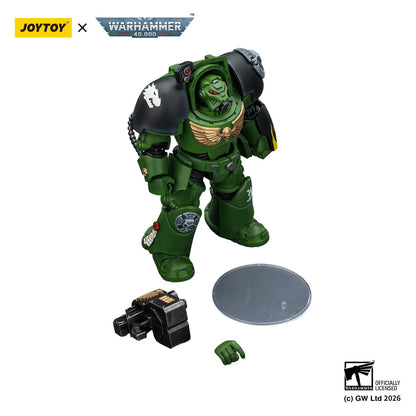 Salamanders Terminator 2 with Power Fist and Storm Bolter