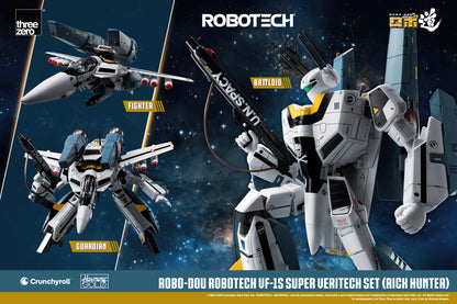threezero ROBO-DOU VF-1S Super Veritech Collectible Figure (Rick Hunter)