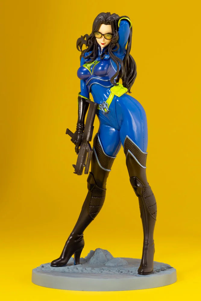 Kotobukiya G.I. Joe Baroness 25th Anniversary Bishoujo Statue - Blue