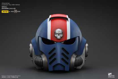 Ultramarines Lieutenant Titus' MKX Helmet