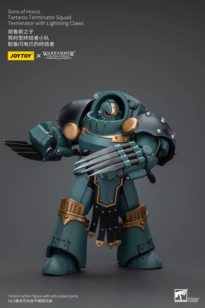 JoyToy Sons Of Horus Tartaros Terminator Action Figure with Lightning Claws