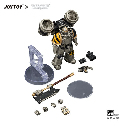 Iron Warriors MkII Assault Legionary2 with Bolt pistol & Heavy chain axe