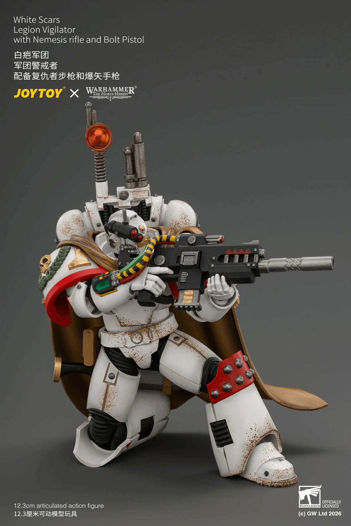 White Scars Legion Vigilator with Nemesis rifle and Bolt Pistol