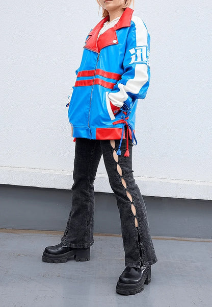 Tamamo Cross Biker Jacket