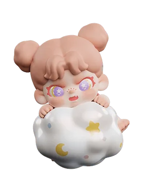 TNT Space Baby DORA Tiny Time Series Blind Box Pendant