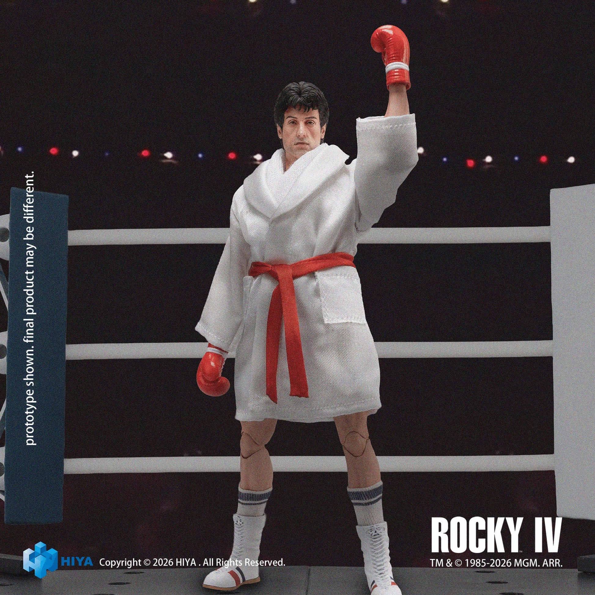 HIYA Toys Exquisite Super Series Rocky IV Rocky Boxer 1/12 Scale Action Figure