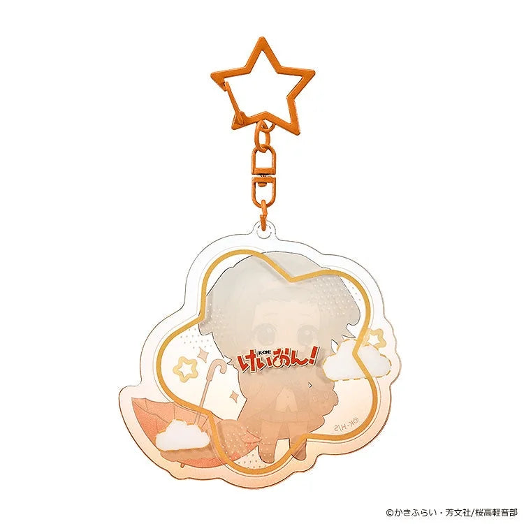 K-ON! Fluffy Rain Series Collectible Acrylic Keychain