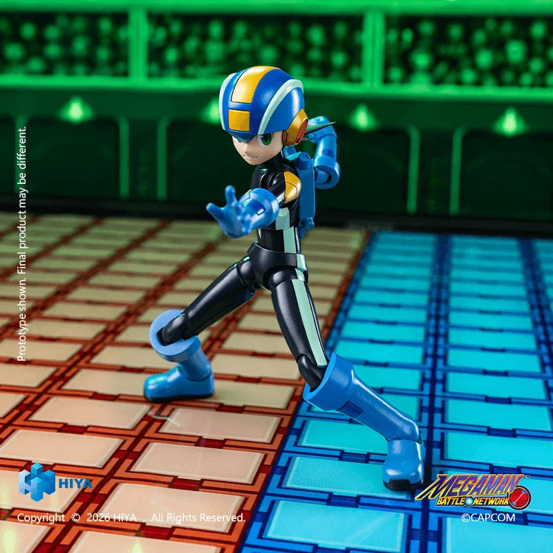 HIYA Exquisite Basic Series None Scale 4.9 Inch Mega Man Battle Network Series MegaMan.EXE Action Figure