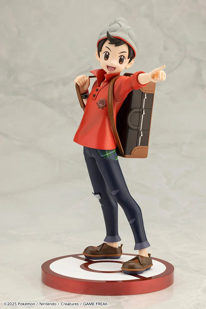 Kotobukiya Pokémon Victor with Scorbunny ARTFX J Statue Figure