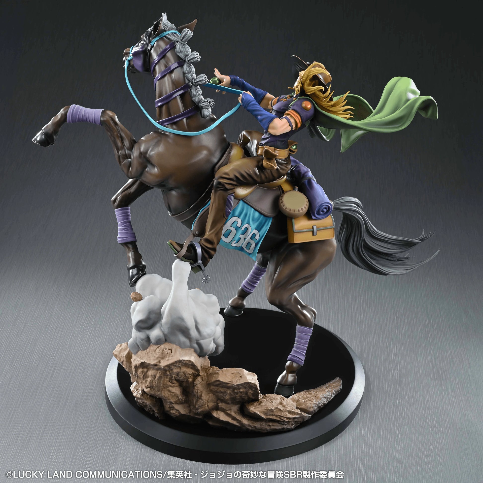 Medicos Gyro Zeppeli & Valkyrie Pre-Painted Figure