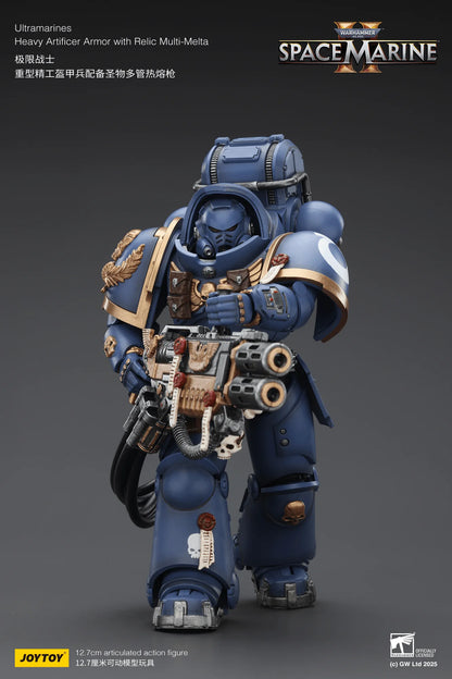 Ultramarines Heavy Artificer Armor with Relic Multi-Melta