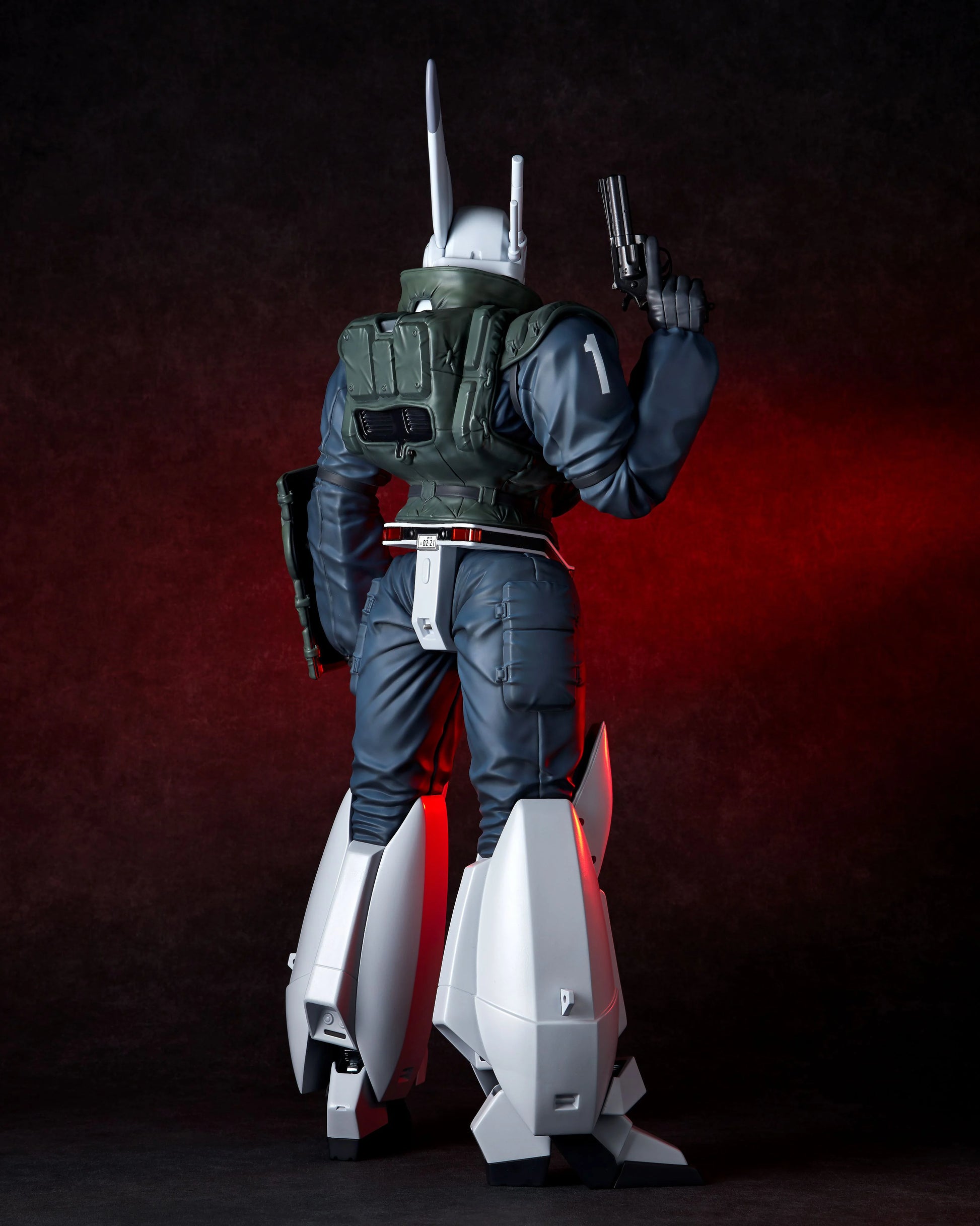 Kaiyodo Mega Sofvi Mobile Police Patlabor Ingram Unit 1 Reactive Armor Vinyl Figure