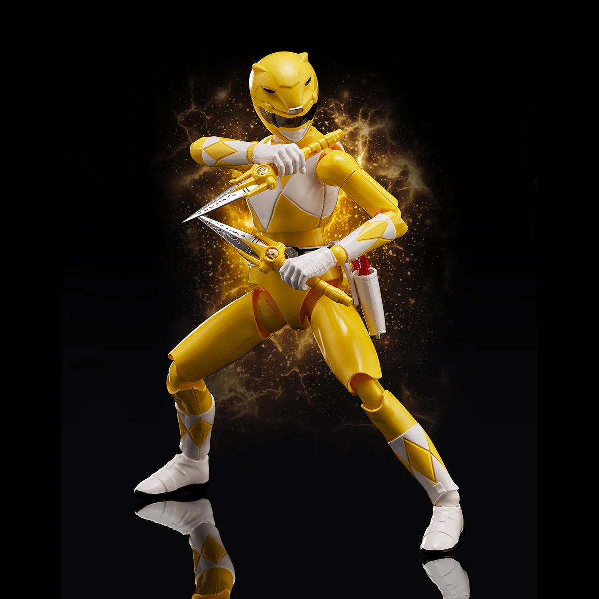 Flame Toys Furai Model Yellow Ranger Plastic Model Kit