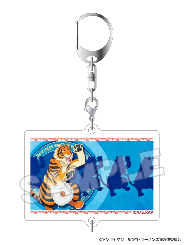 Ramen Akaneko Connecting Acrylic Keychain (1pc / 10pc per box)