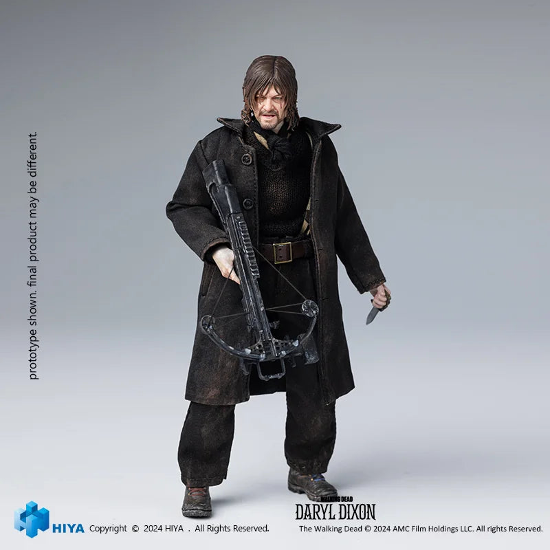 HIYA TOYS Exquisite Super Series 1/12 The Walking Dead Daryl Dixon Action Figure