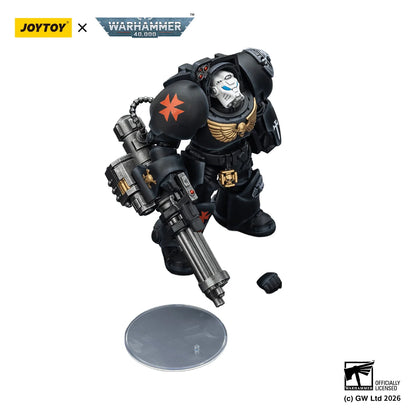 Black Templars Terminator 3 with Power Fist and Assault Cannon
